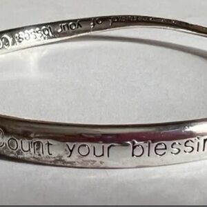 Count your Blessings Bangle Bracelet